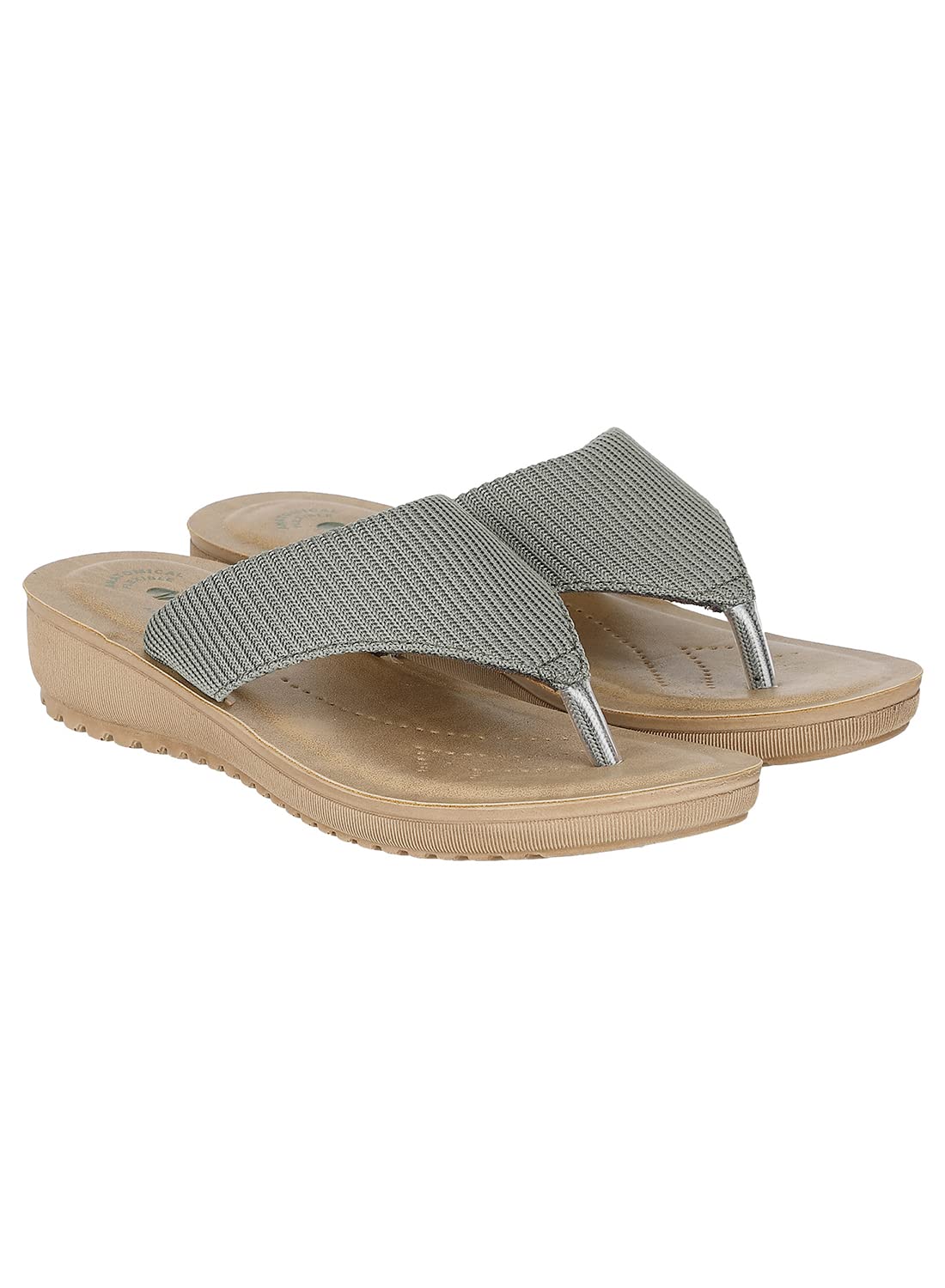 inblu Stylish Fashion Sandal/Slipper for Women | Comfortable | Lightweight | Anti Skid | Casual Office Footwear (MF29_GREEN_41) (B0B84W3HRP) Amazon Price History, Amazon Price Tracker