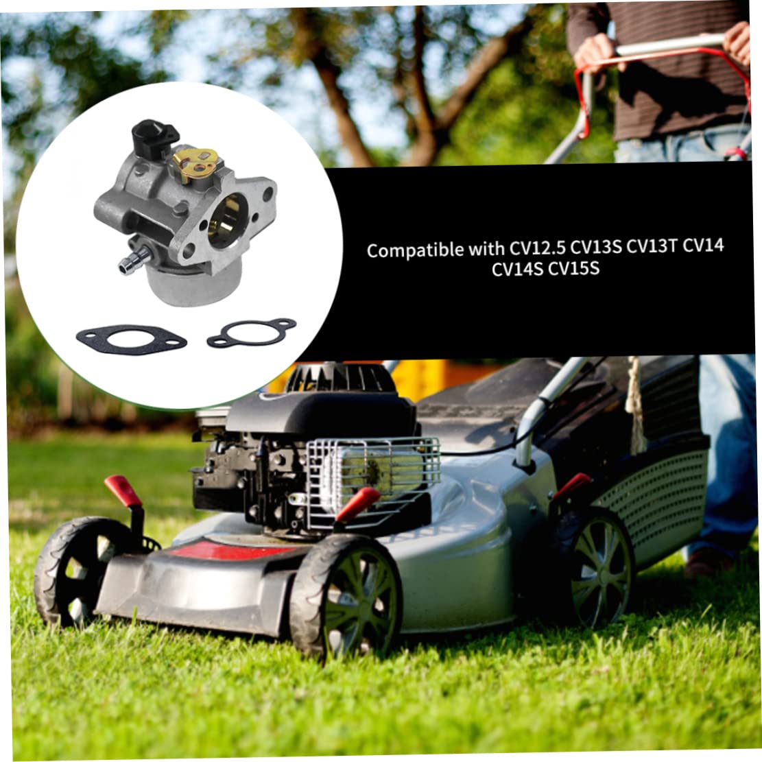 Remplacement Du Carburateur Compatible Avec Kohler Cv12.5 Cv13s Cv13t Cv14 Cv14s Cv15s Carb Ch11 Ch13 Ch14 Ch15 11hp 13hp 14hp 15hp Moteurs Mort