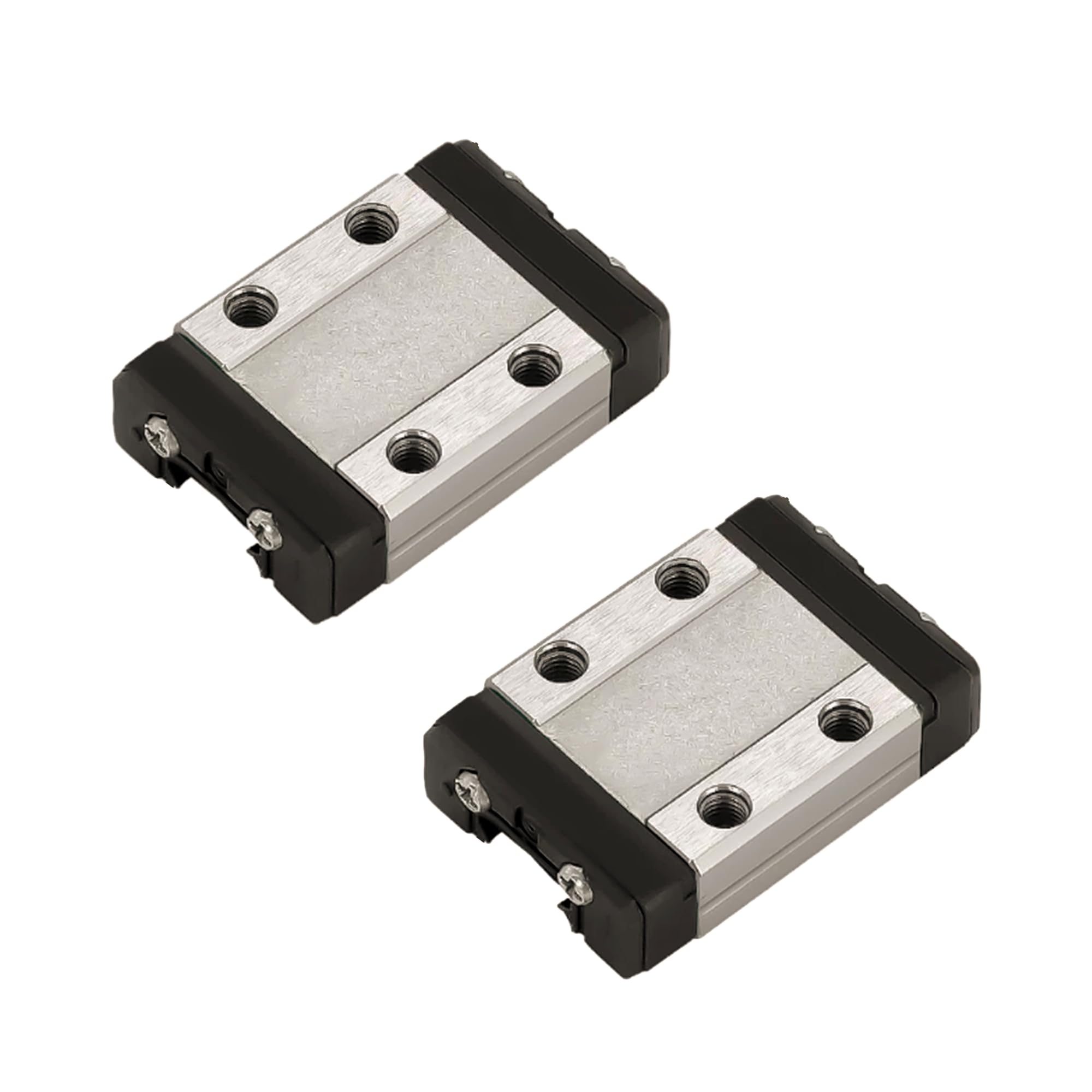 Coavoo MGN15 C Carriage Block Bearing Ball Slider Block Long Style Black 2Pcs for 15mm MGN15 Miniature Linear Motion Sliding Guide Rail MR15 for CNC and 3D Printer-picture-12