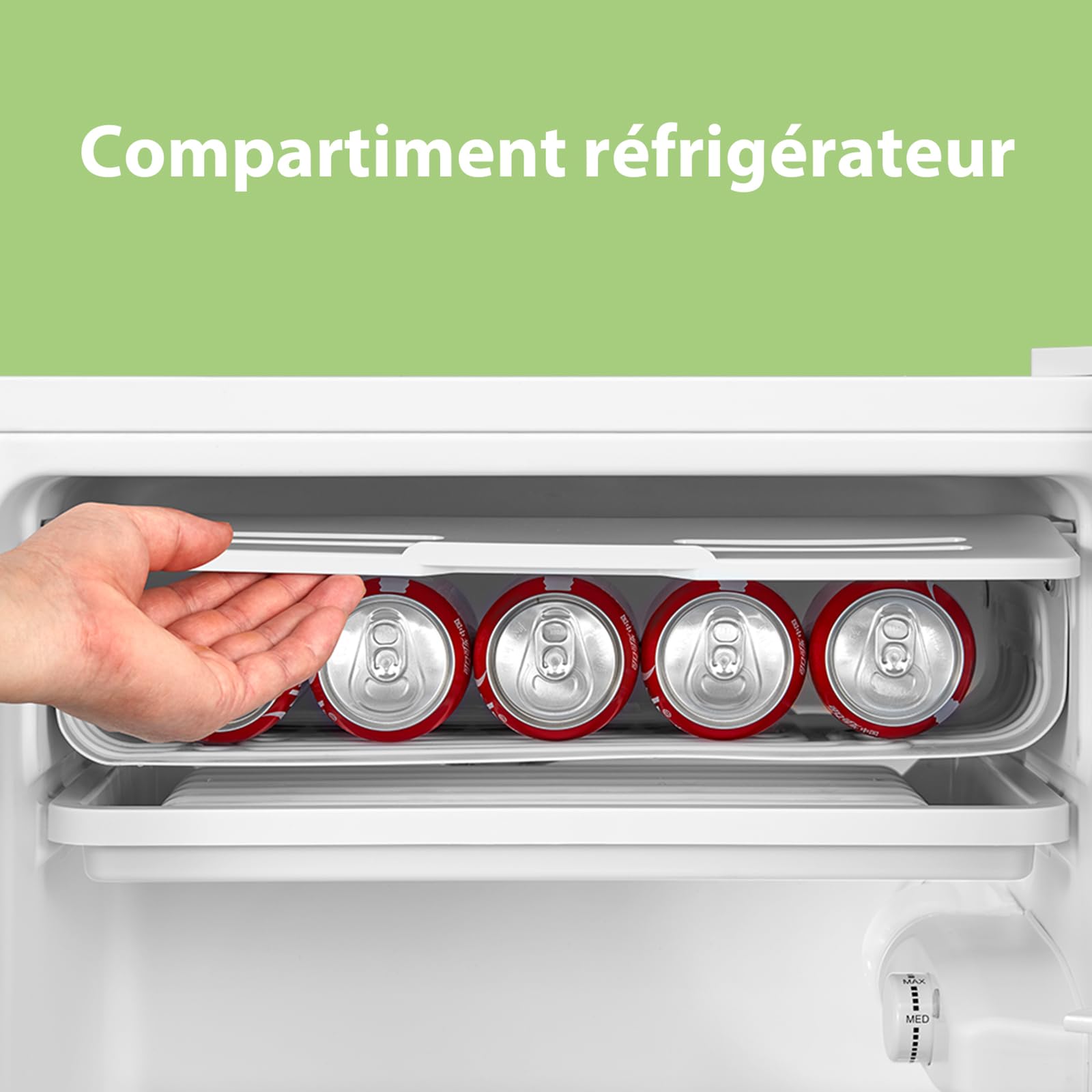 Comfee' RCD93WH2(E) Réfrigérateur à une porte 93 L Blanc