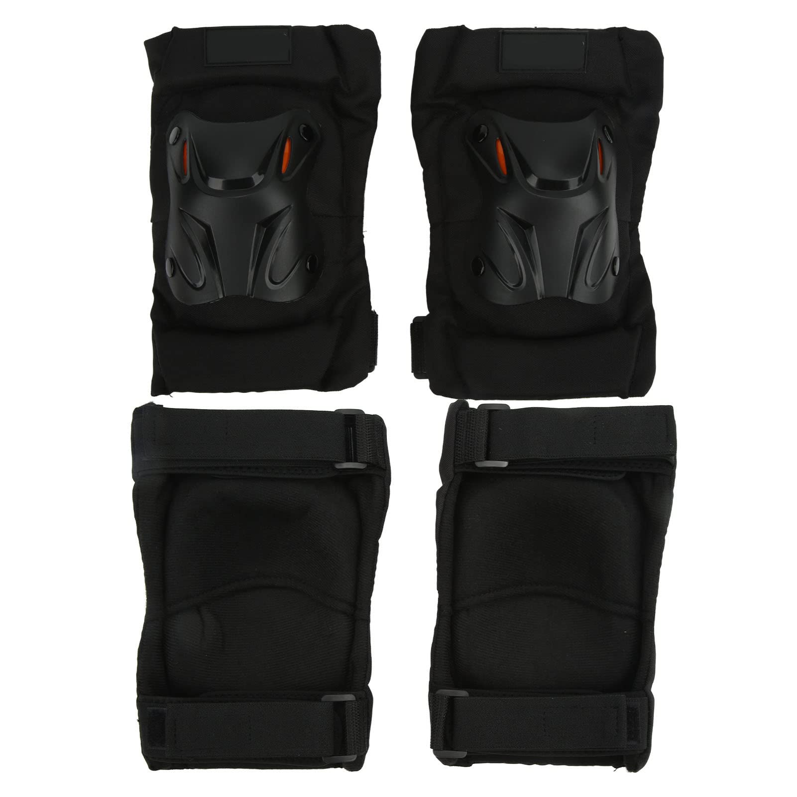 Aramox Protector de Codo de Motocicleta, 2 Piezas Protector de Codo de Motocicleta Engrosado Anticolisión Equipo de Seguridad de Conducción de Alta Resistencia para Scooter