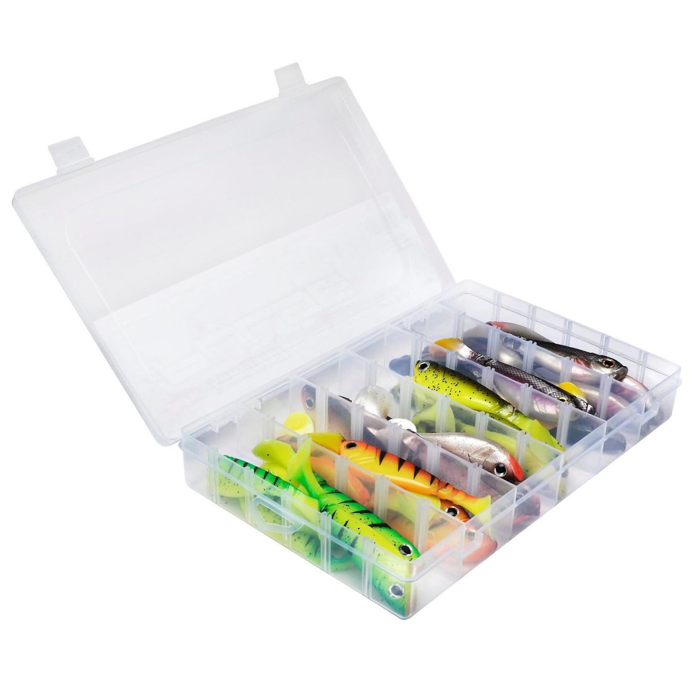 Berkley Pulse Shad - Set di esche morbide a coda di paddle per luccio, pesce persico, esca per lucioperca, trota