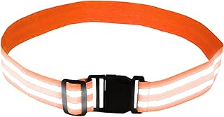 反射機能付きランニングベルト | 調整式安全バンド - 高視認性安全反射ベルト,男性女性向け アウトドア ランナー ライディング サイクリング ランニング ジョギング用