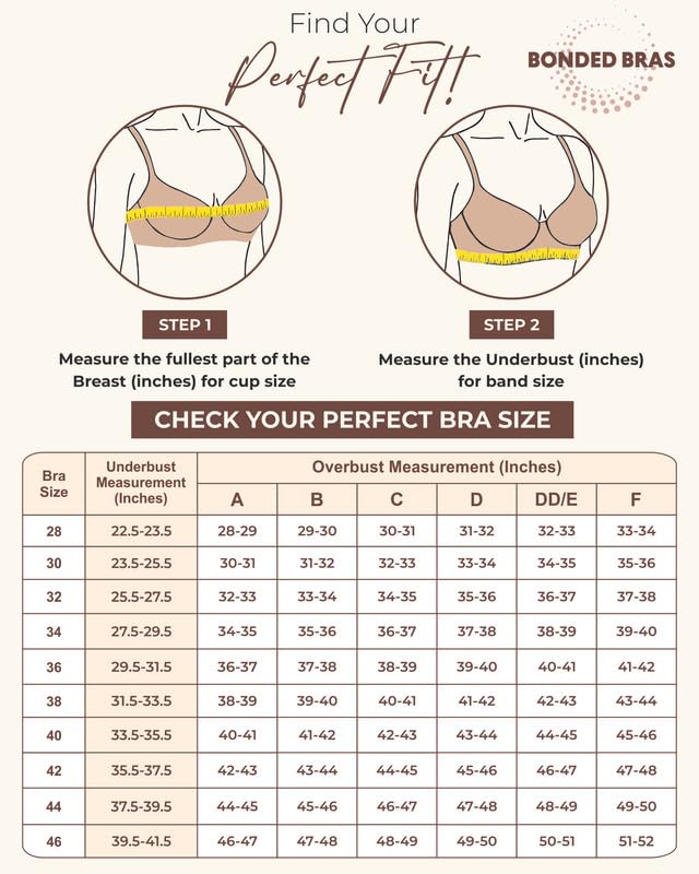 Image of Tweens Cotton Bonded Seamless Maximiser Bra | 3 /4th Coverage | Push-Up Level 1 | Elastic-Free Comfort | Wire-Free | Side Wings with Gripper | Adjustable Straps | Pack of 1 |