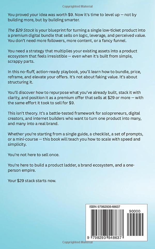 The $29 Stack: How to Build and Sell a Premium Digital Bundle image 3