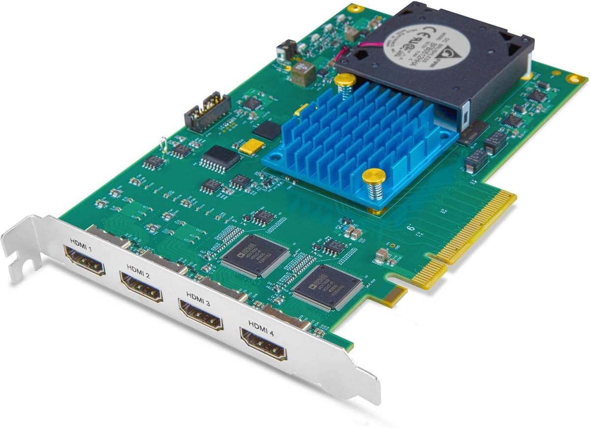Aja KONA HDMI 4-Channel HDMI Capture Card for Multi-Channel HD/Single Channel UltraHD