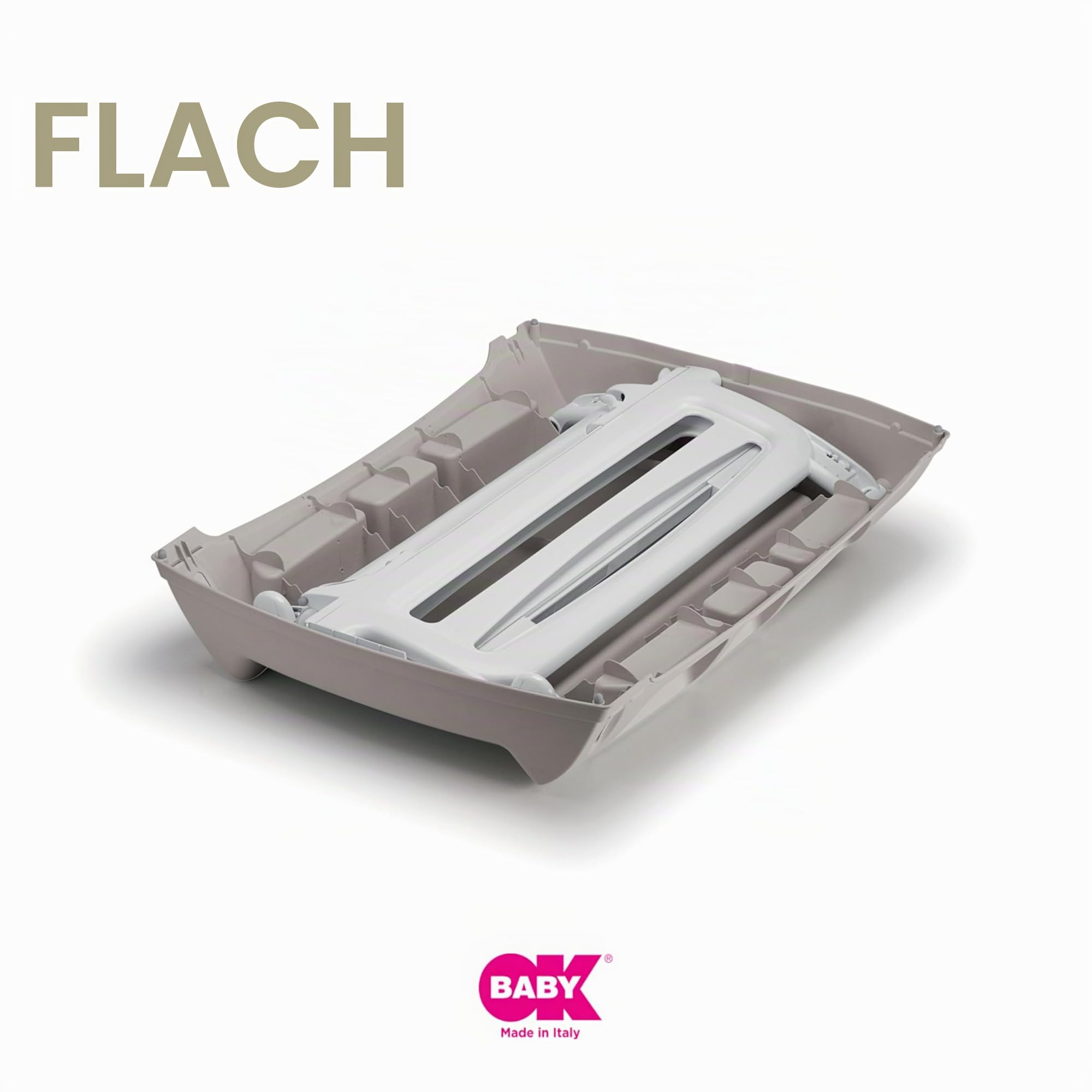 OKBABY Flat Wickelauflage für Tisch Babybett Badewanne max. 11 kg 12 Monate
