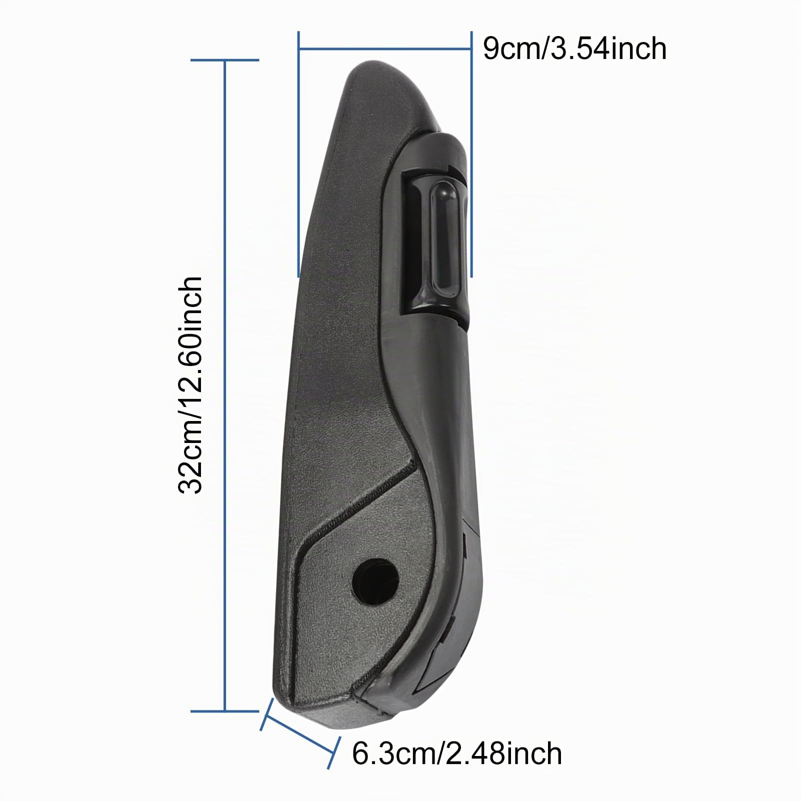 Juego Apoyabrazos Para Asiento Coche 0-120 Grad 32cm, Apoyabrazos Para Asiento Coche Ajustables Universales, Apoyabrazos Para Asiento Coche Negros Resistentes Al Desgaste Camiones, Van T5 T6