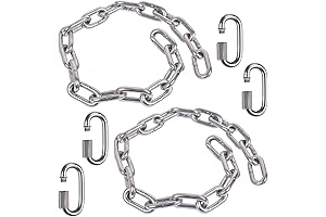 2 Stainless Steel Chains (28") Swing Chains: Fortifying Your Playground Sojourns