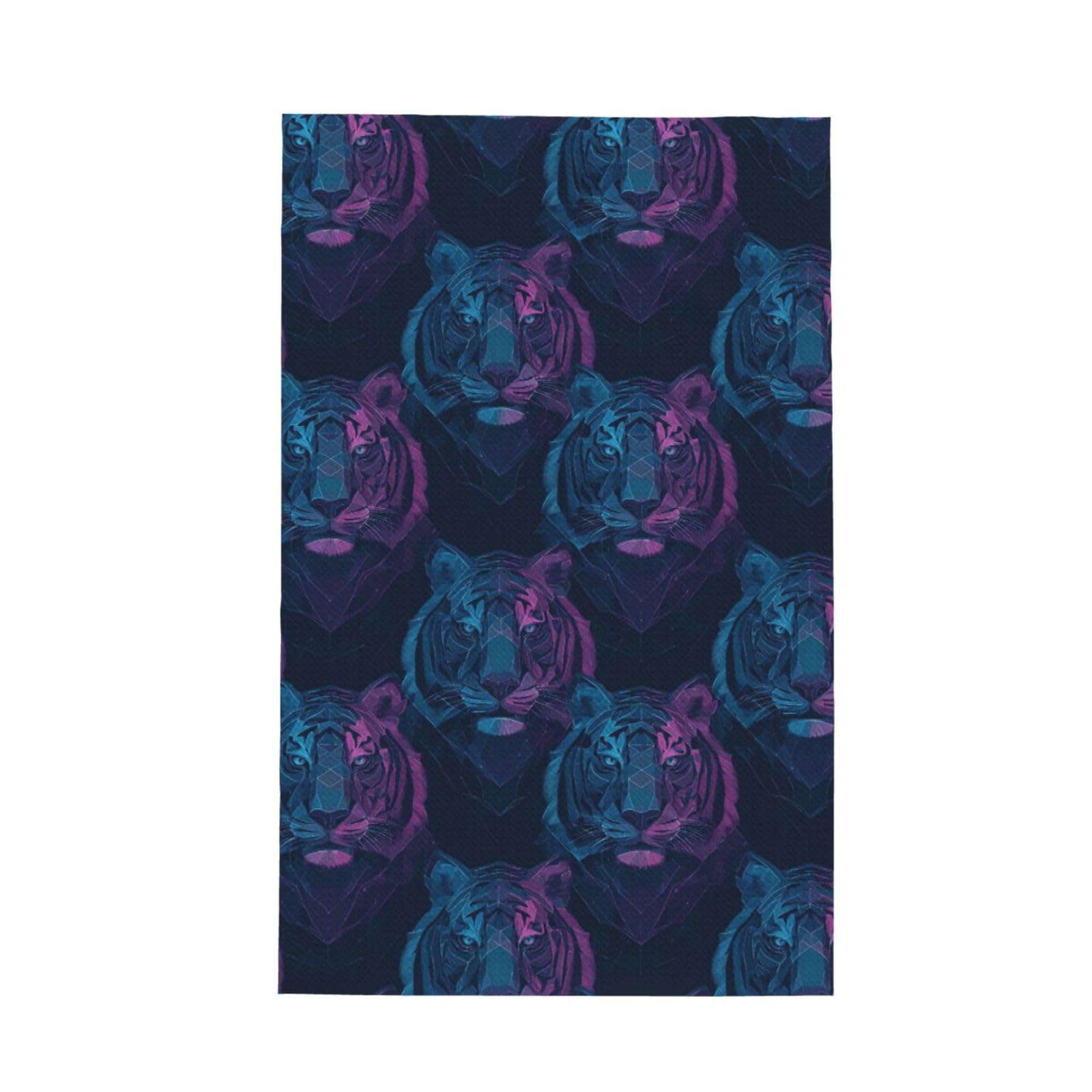 Anceky Tiger (2) for Absorbent Kitchen Towels, 16x26 Inch Quick Dry Cleaning Dishcloths