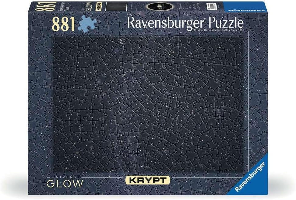 Ravensburger Puzzle 2D Crypt Universe Glow 881 Elements