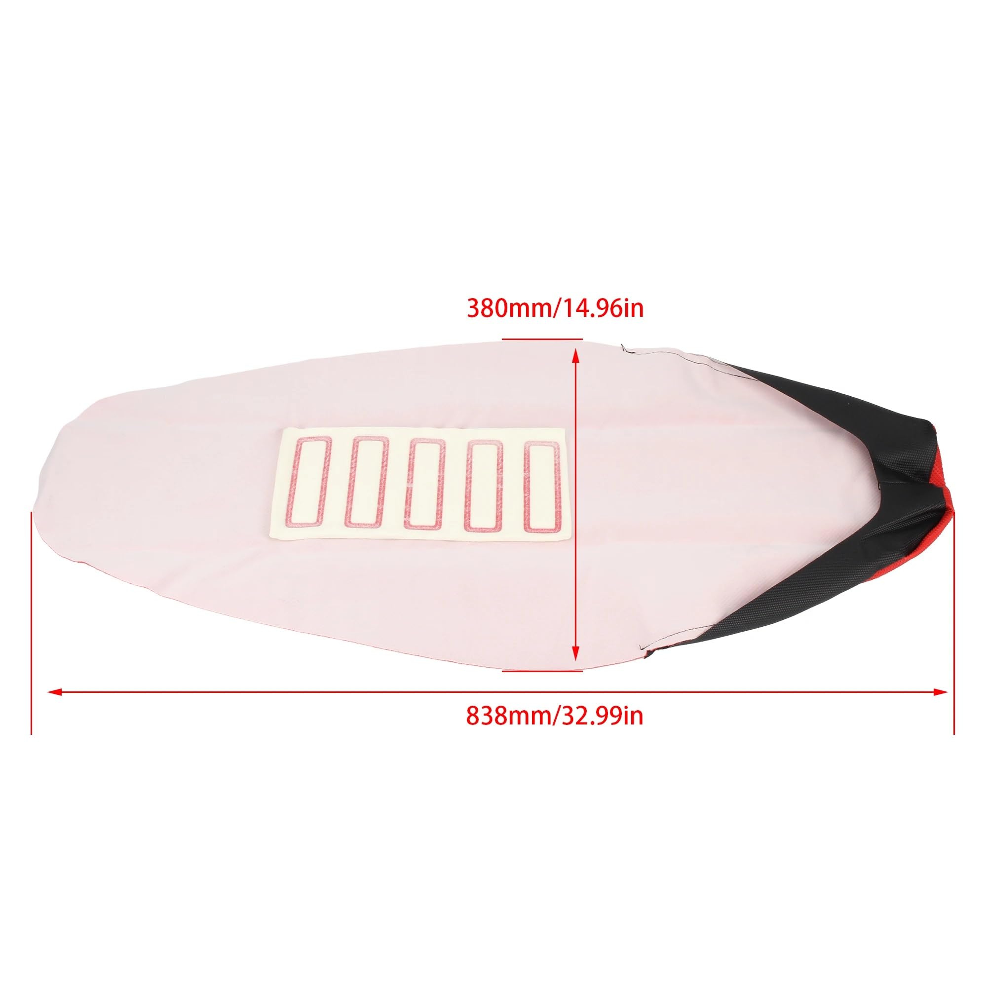 Funda para Asiento de Motocicleta Antideslizante para cojín de Asiento Motocicleta, protección Solar Impermeable para Fundas para Honda y para Yamaha(Verde)