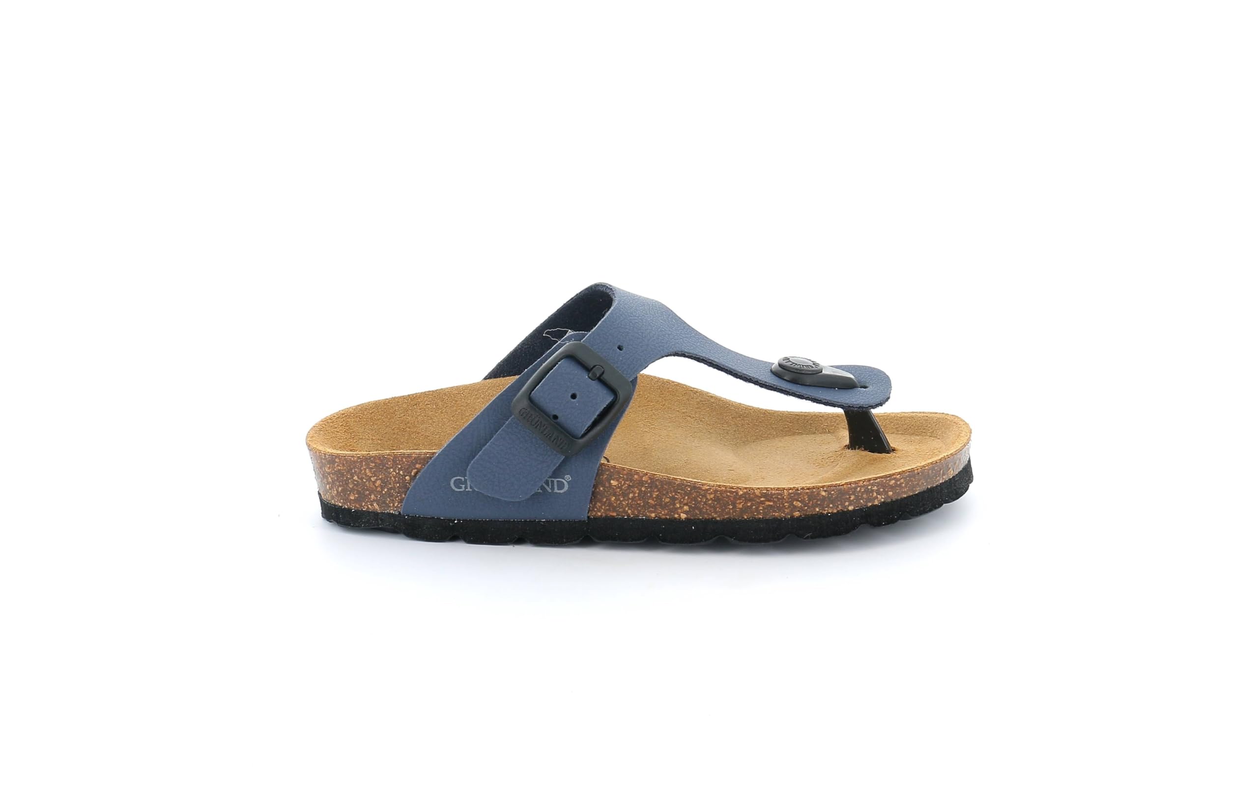GRUNLAND JUNIOR Ciabatta Infradito in Sughero CB0927 Blu 33