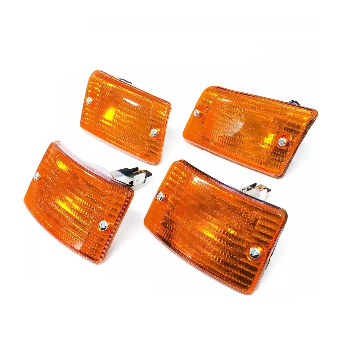 Blinker-Set vorne und hinten rechts + links, kompatibel mit Vespa PK 50 XL V HP