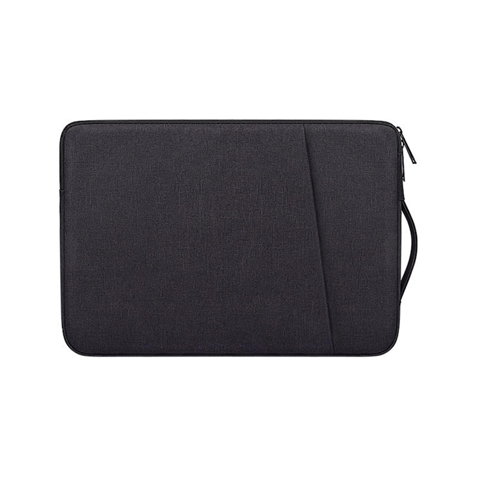 Housse for ordinateur portable au bureau et en déplacement avec poignée porte-documents