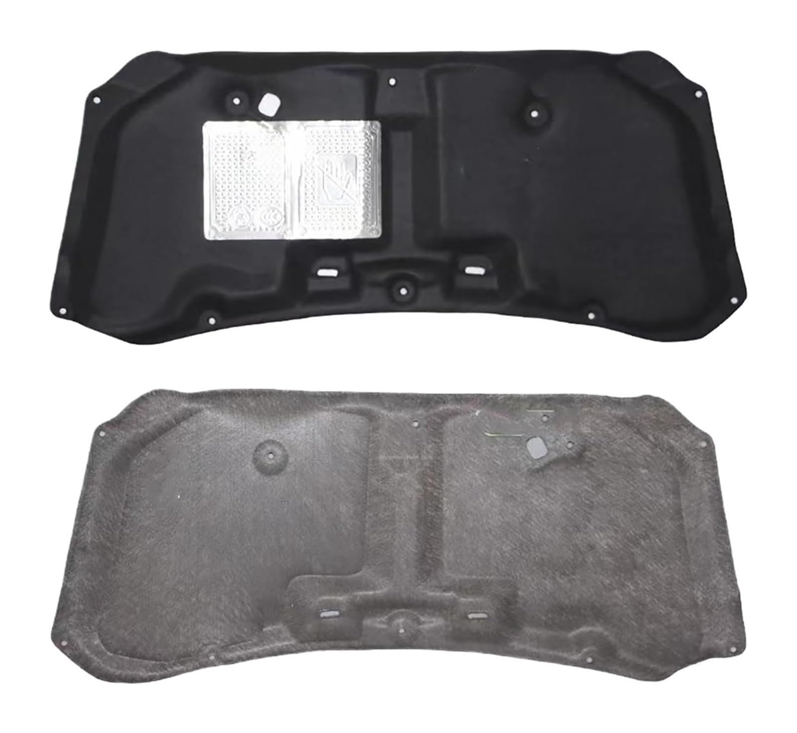for City 2008-2019 Aluminum Foil Heat Insulation Mat Car Front Engine Hood Car Sound Insulation Cotton(for 2008-2014)