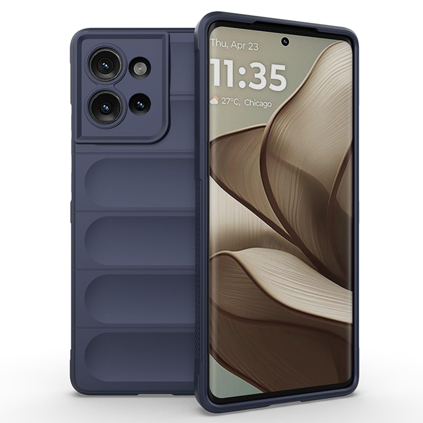 Cover per Motorola Moto Edge 50 Neo, [Floccaggio in fibra