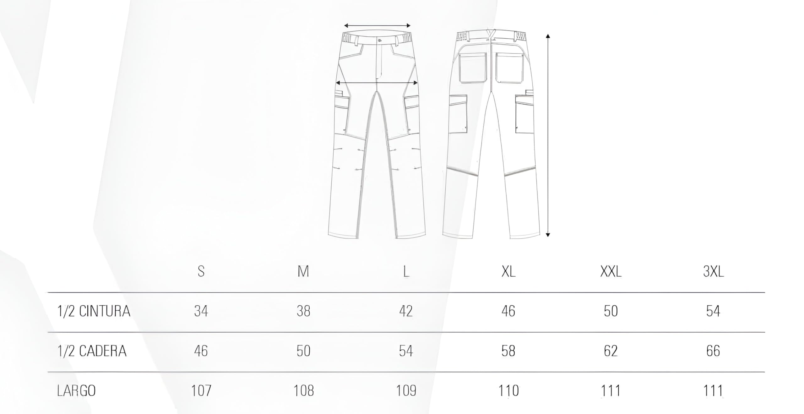 WORKTEAM Pantalón de Trabajo Multibolsillos Slim Fit con Tejido Elástico y Detalles Flúor. Tejido Poliamida: Gran Elásticidad, Durabililad, Transpirabilidad y Suave al Tacto. Unisex