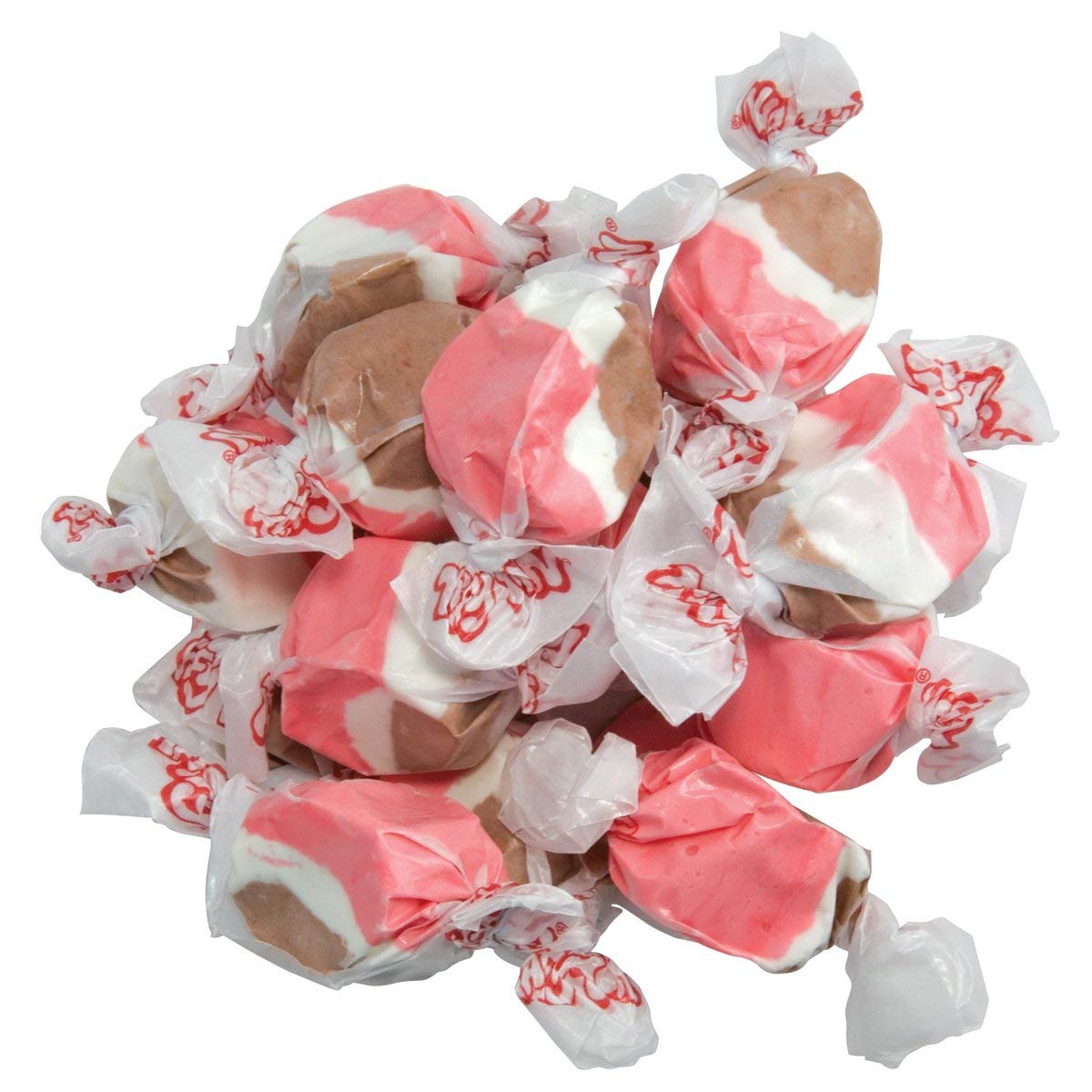 Neapolitan Flavored Taffy Town Salt Water Taffy 2 Pounds