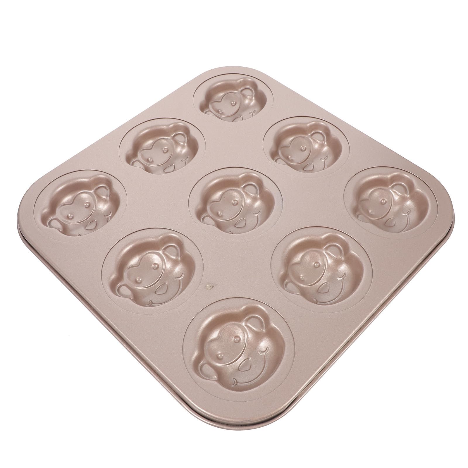 Molde Forma de Mono para Hornear Antiadherente de Acero al Carbono y Resistente a Altas Temperaturas, Adecuado para Hacer Pasteles y Postres en Casa