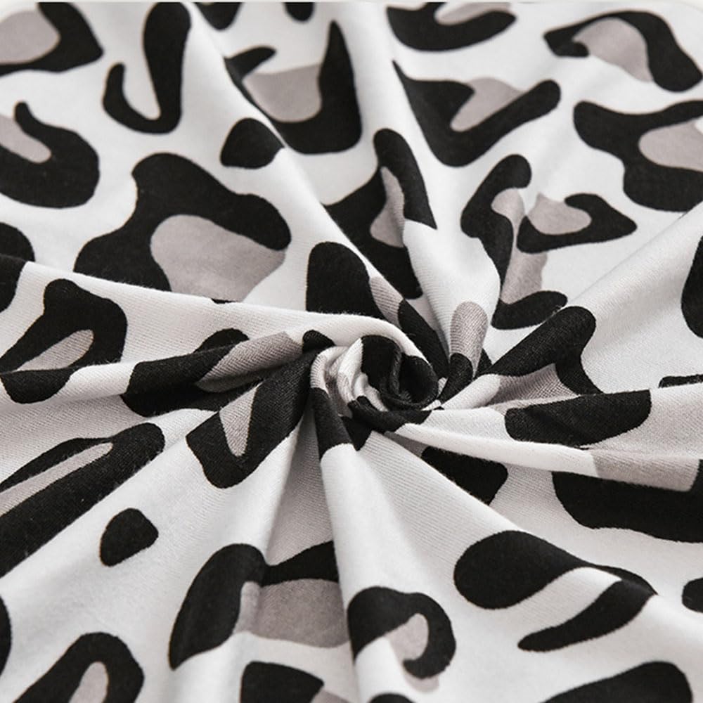 Chickwin Stretch Wingback Chair Slipcover, Classical Living Room Chair Covers Furniture Protector, Spandex Wing Back Chair Covers with Arms (Boho)