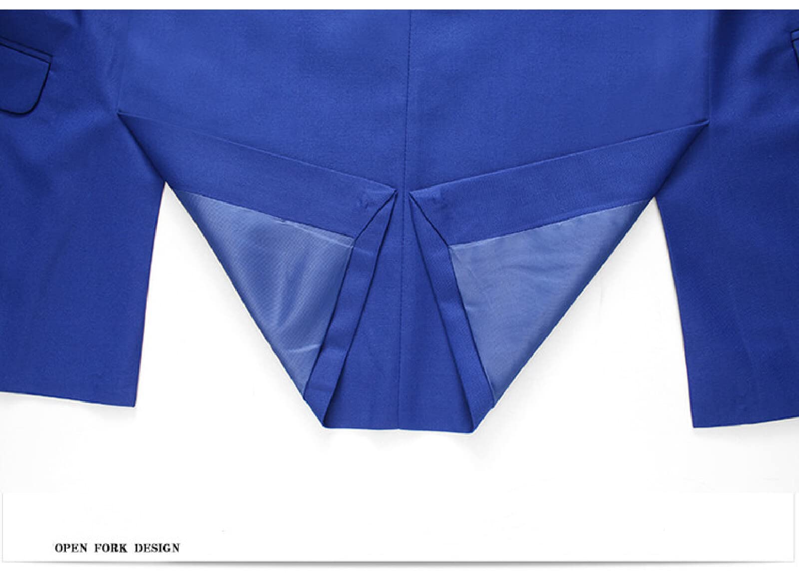 WANMN Chaqueta de Traje de Doble Botonadura de Color sólido Informal de Negocios para Hombre