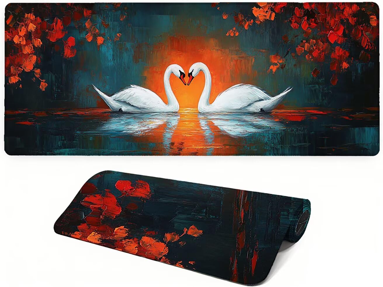 Genérico Lpfieonn Animales Gaming Alfombrilla Ratón 160x80cm PF-2521