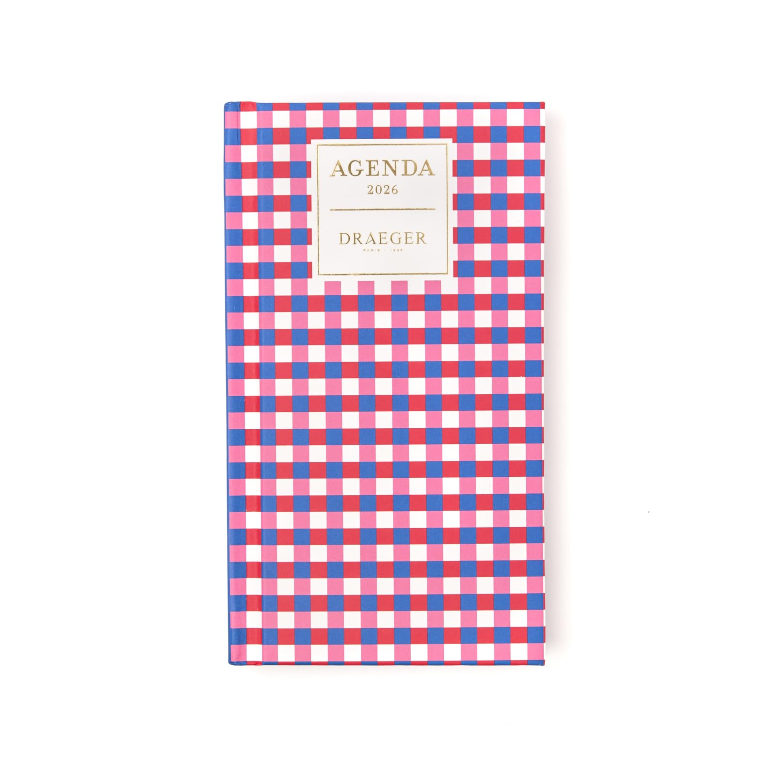 DRAEGER PARIS 1886 - Diary 9x16cm - Theme Diary Tiles - 2026 - FSC paper - Practical and elegant - Daily organization
