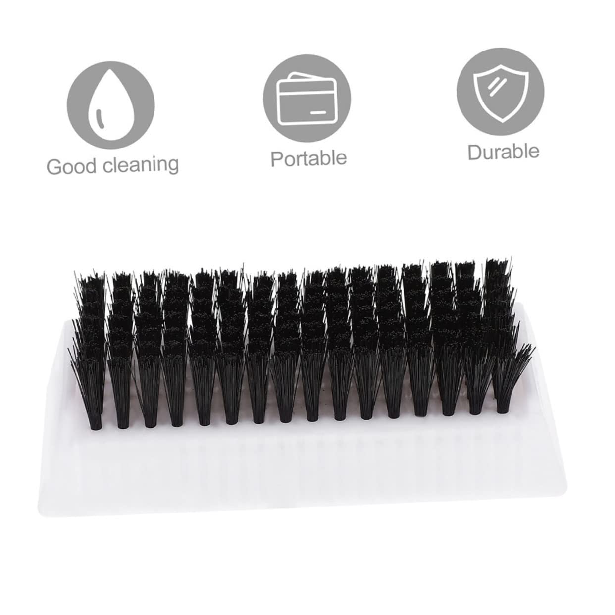 POPETPOP 8pezzi Spazzola Per Unghie Multi-funzione Morbida e Per Pulizia Art Facile Da Impugnare Accessori Per Manicure e French Manicure