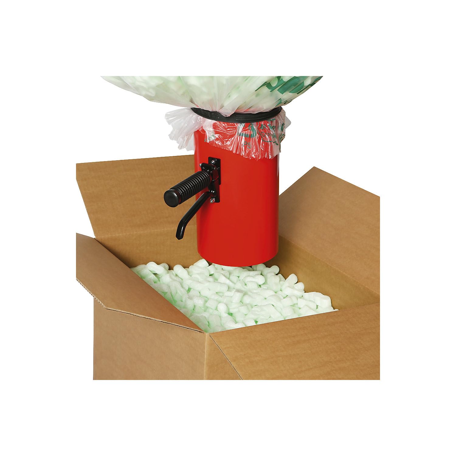 kaiserkraft | flo-pak® Abfülltrichter | mit Dosiergriff und Spanngummi | für loses Füllmaterial