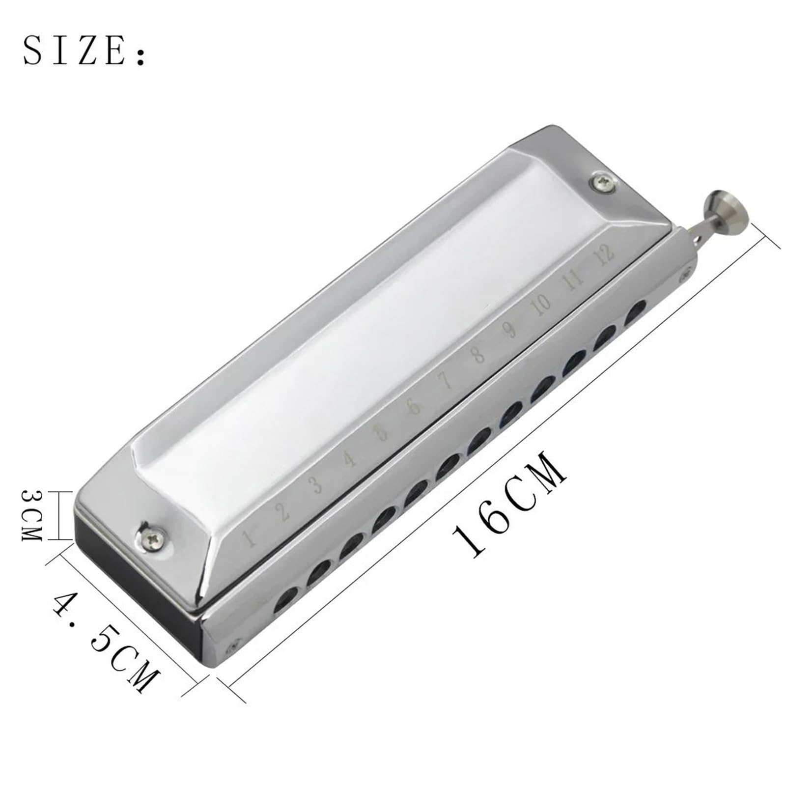 Diatonische Mundharmonikas Chromatische Mundharmonika Professionelle Holzblasinstrumente