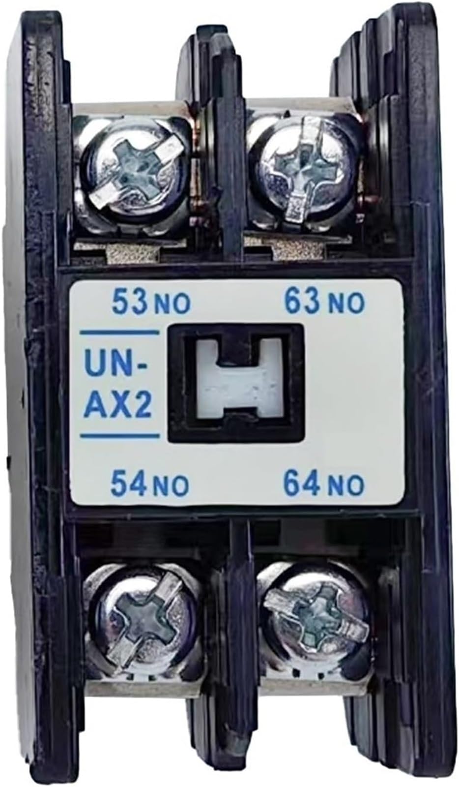 Bloc de contact auxiliaire UN-AX2 2NO module d'extension