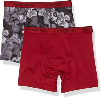 Calvin Klein Boys Kids Performance Boxer Brief Underwear Multipack