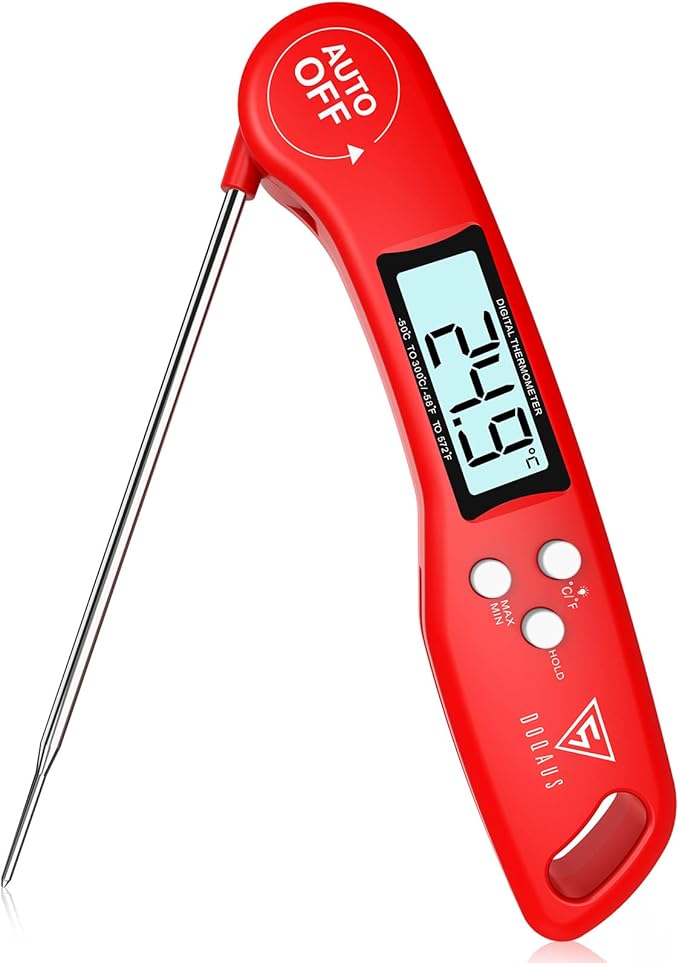 DOQAUS Cooking Thermometer, Digital Instant Read Food Thermometer Meat