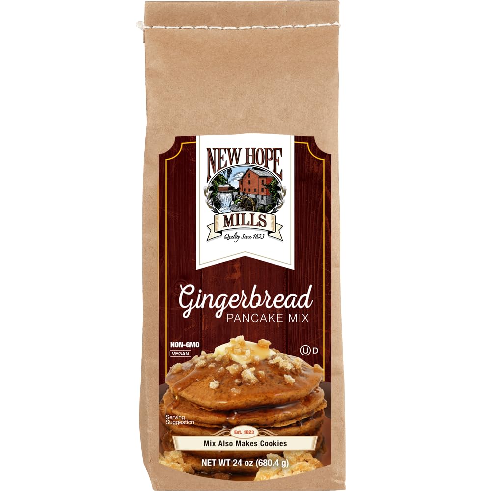 Amazon.com : Gingerbread Pancake Mix by New Hope Mills, Non-GMO