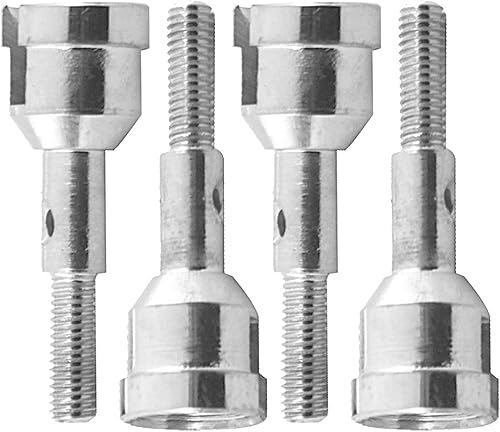 Miniatura 4 de ShareGoo - Juego de 6 ejes de rueda de metal, adaptador de eje de transmisión, compatible con Wltoys A959 A969 A979 K929 1/18 RC Car Buggy Truck