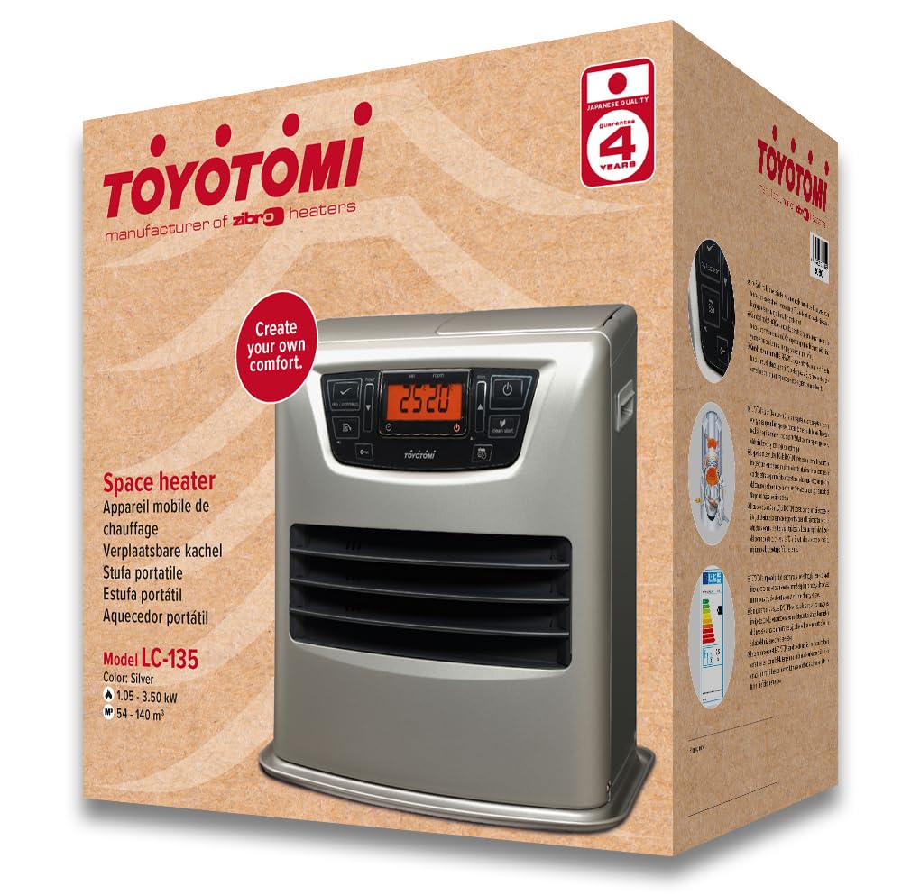 Estufa de parafina TOYOTOMI LC-135