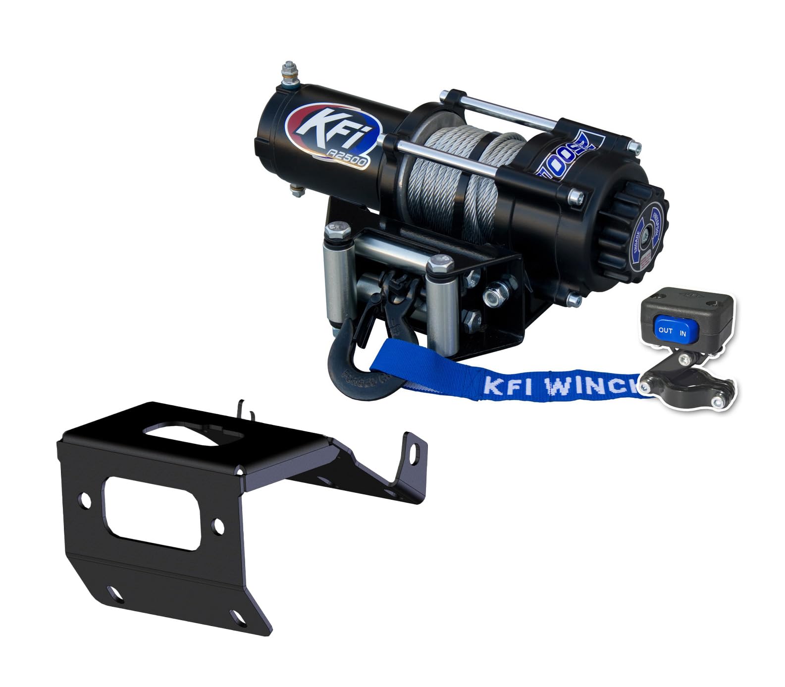 Fuse Box Location KFI Winch Mount #101230 For Kawasaki Mule