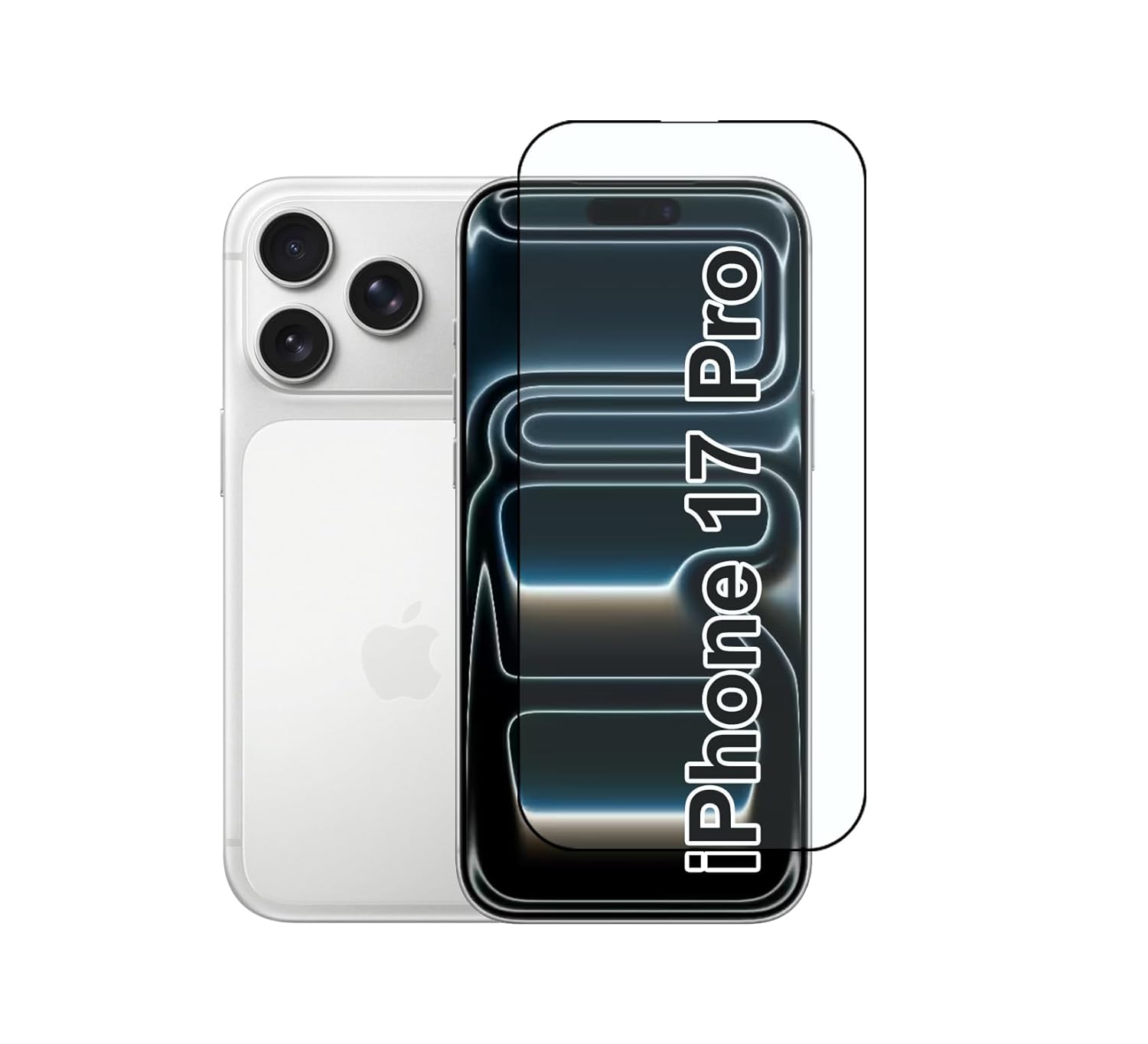 CEDO Tempered Glass for iPhone 17 Pro (5G) | Screen Protector Full HD Quality Tempered Glass Anti-Scratch Edge to Edge Coverage with Easy Installation Kit (Black)