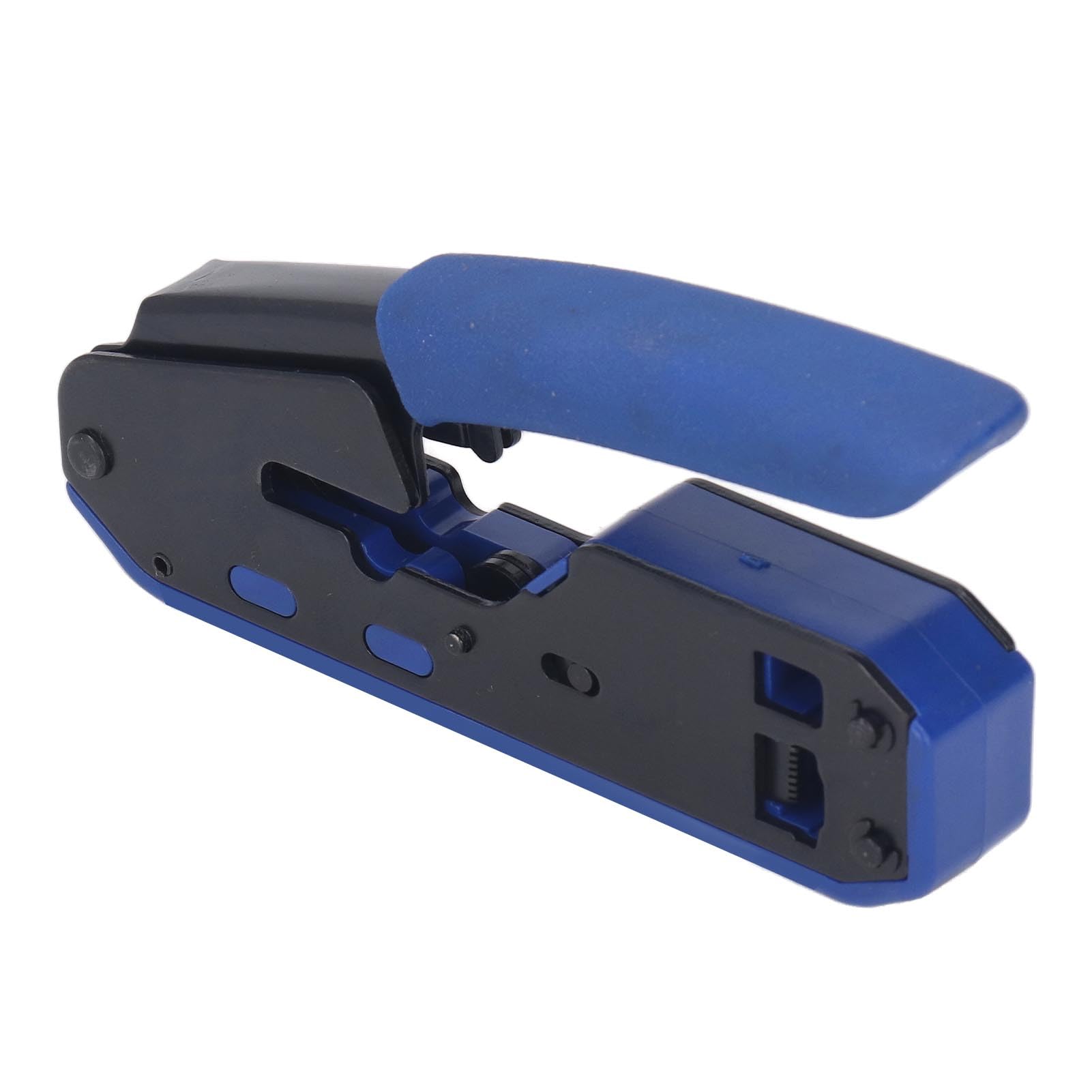 Narzędzie do zaciskania RJ45 Wydajny zestaw do zaciskania Cat5e Cat6 Zaciskanie taśmy do cięcia kabli RJ45 RJ11 RJ12 Instalatorzy linii telefonicznej Przenośny uchwyt ze stali