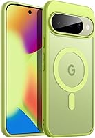 Vista 13 de JETech Funda magnética para Google Pixel 8 de 6.2 pulgadas 2023, compatible con MagSafe, translúcida mate trasera a prueba de golpes (Hazel)