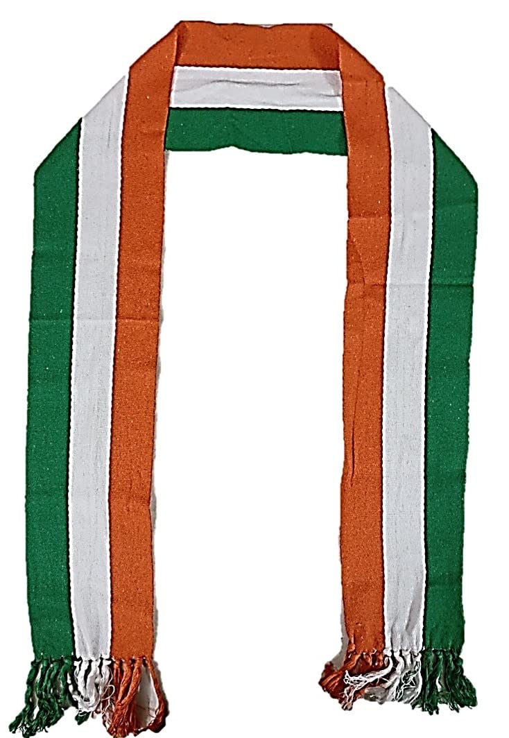sonilex Selling Uniqness UNIq Indian Flag Design Scarf-India Flaunt Unisex Dupatta - Roto Fatka in 100% Cotton Fabric€-“ 60 Inch Size..-picture-22