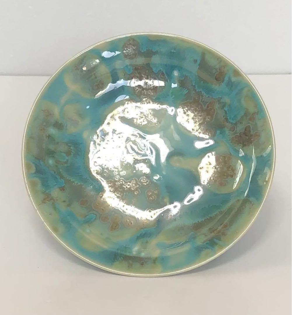 高級美術 有田焼 入手困難品 馬場真右衛門 馬場九洲夫 朝顔型