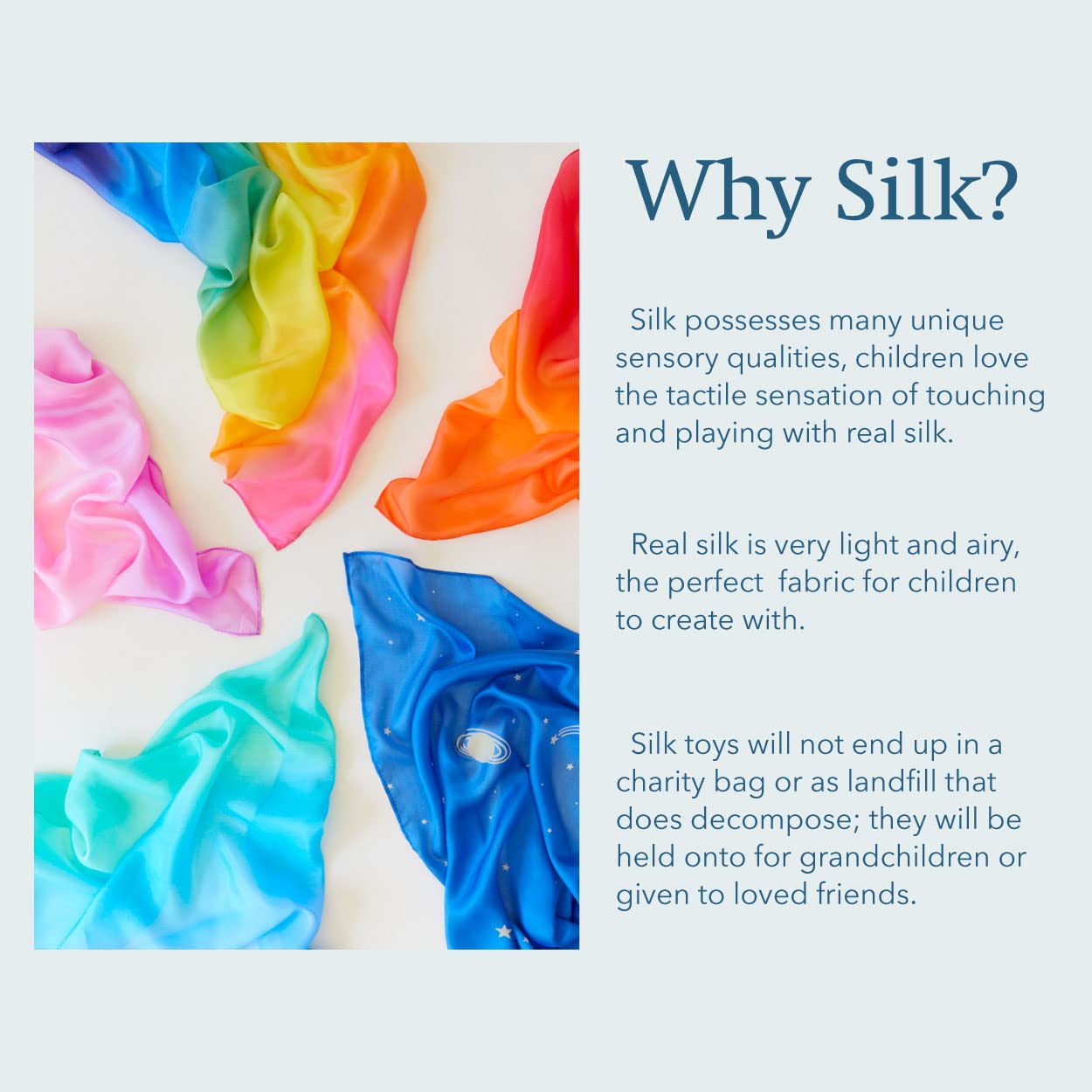 Amazon.com: Sarah's Silks Enchanted Mini Playsilks