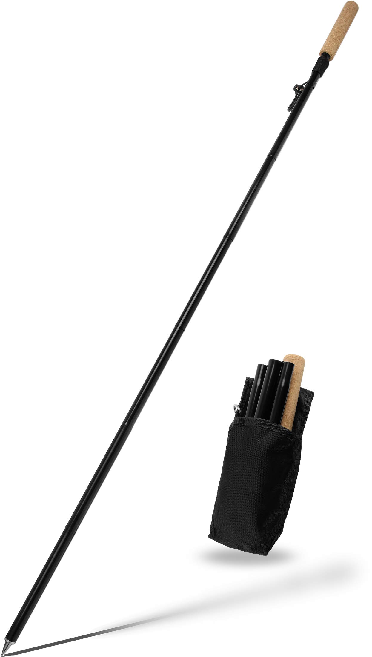 Storfisk Watstock Mit Korkgriff & Gürteltasche - 7-teilig, 152cm Für Angler