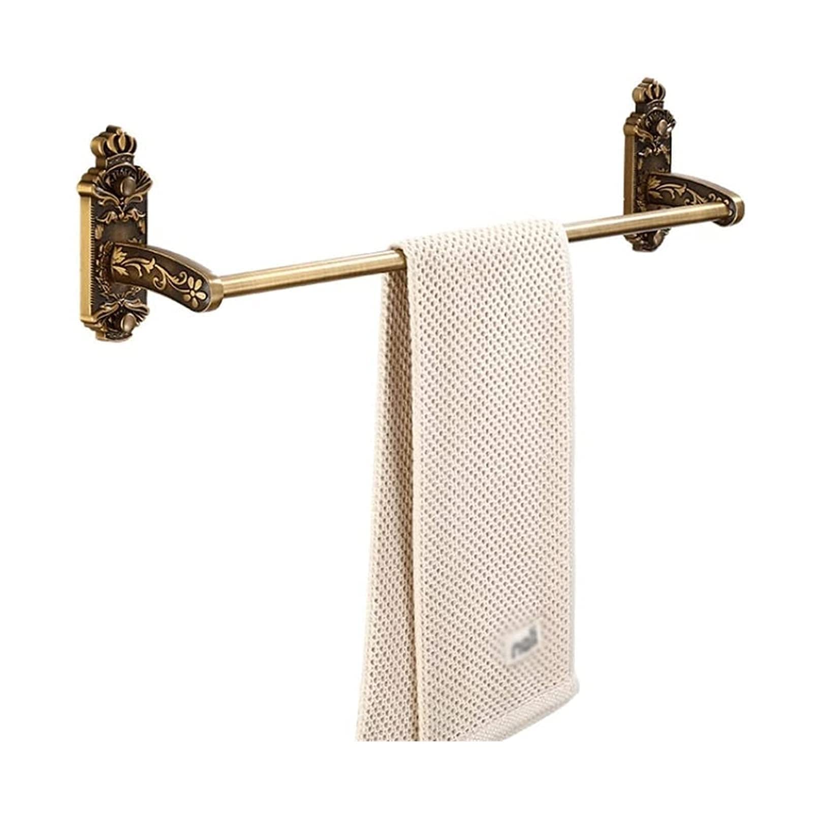 LYGXWJFC Toalla de Pared de Asalto, Estante de Aluminio para Espacio en, Mesa de baño, Espejo de Toalla, Gancho de Toalla Resistente