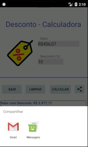 Desconto - Calculadora