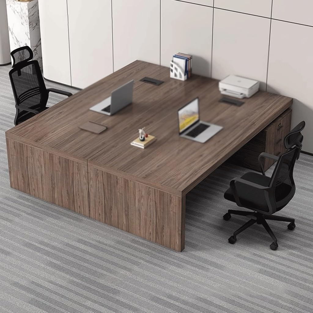 Mesa de Escritorio Para Computadora Scrivania Moderna For Ufficio Finanziario, Scrivania For Computer For Singolo Presidente, Supervisore, Manager, Mobili Scrivania da Studio Per Camera da Letto