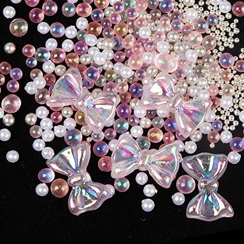 HCYY Nagelaufkleber 1Box AB Kristallnagel Strass gemischt bunt Bogen Edelstein 3D Glitter Nail Art Dekoration Schönheit… – Bild 6