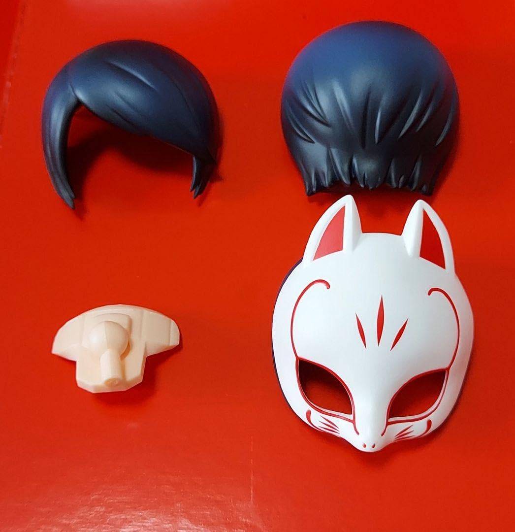 ペルソナ5 マスクモチーフリング 喜多川祐介ver.　11号 Amazon.co.jp: ペルソナ5 喜多川祐介 髪 ネックジョイント マスク 狐
